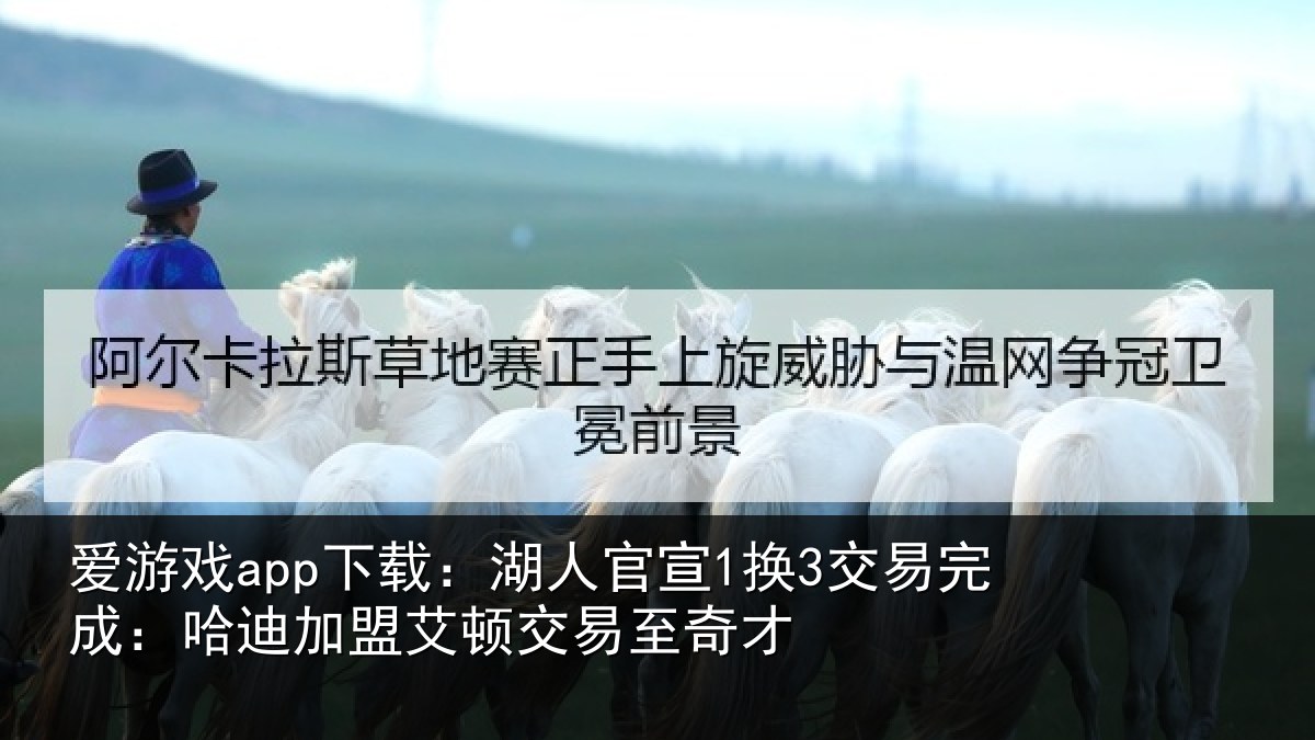 爱游戏app下载：湖人官宣1换3交易完成：哈迪加盟艾顿交易至奇才