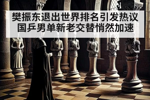 樊振东退出世界排名引发热议国乒男单新老交替悄然加速